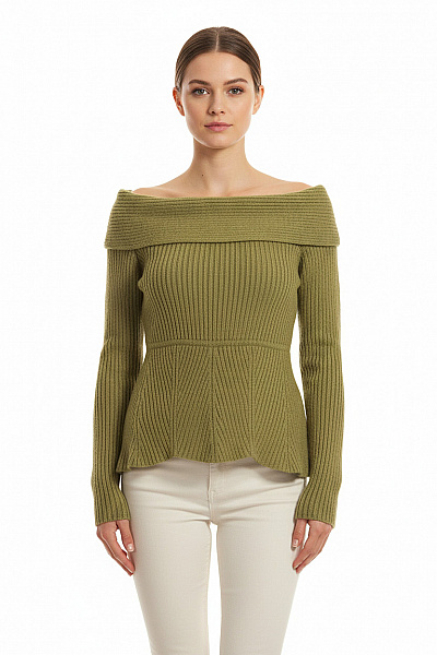 VERO MODA Dámský Rolák Zelený Vel. S