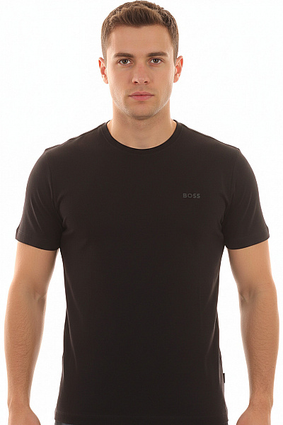 Hugo Boss Pánské Tričko Černé Second Hand Vel. M