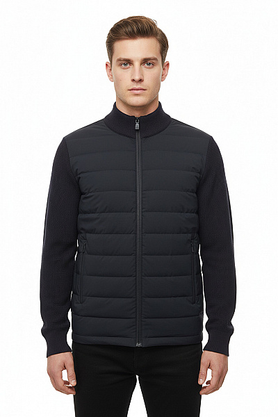 FYNCH-HATTON Pánská Přechodné Bundy Modrá Vel. L