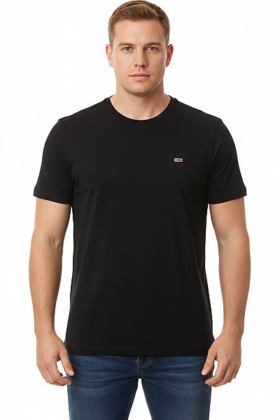 Pánské Tričko Černé TOMMY HILFIGER Vel. XXL