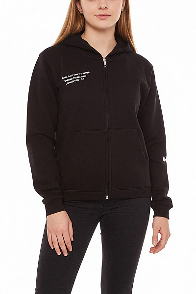 Dívčí Mikina Černá Champion Second hand