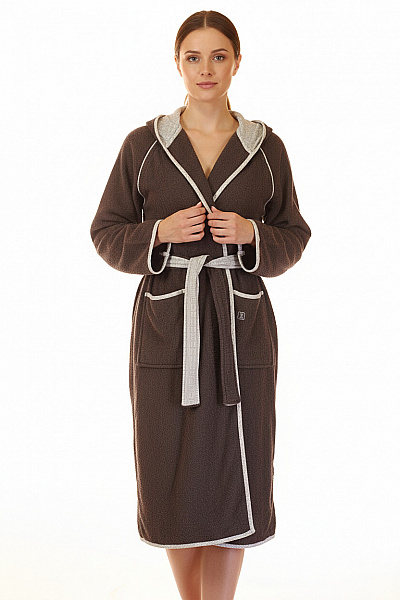 Dámské župan Šedý Second Hand Vel. L