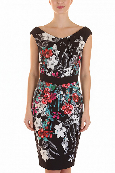 Little Mistress Pouzdrové šaty  Šaty Barevné Vel.  40