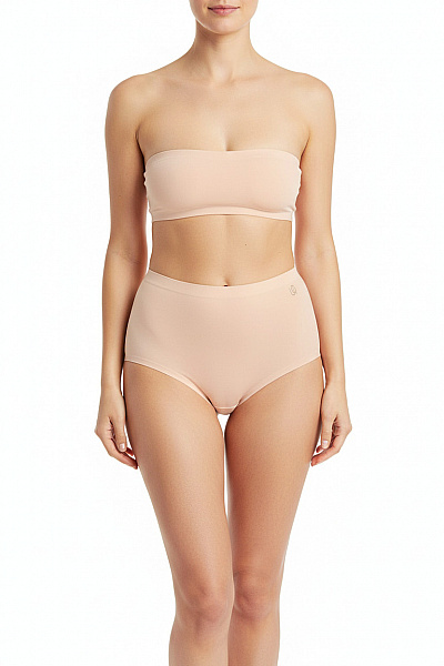 Dámské Kalhotky Béžové Second hand Vel. L