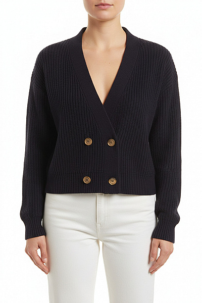 BRAVE SOUL Dámský Svetr Modrý Vel. L