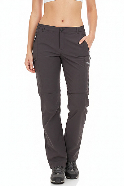 Sportovní Dámské Kalhoty Šedé REGATTA Second Hand Vel. 38