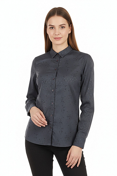 Vzorovaná Dámská Košile Modrá Kaffe Second Hand Vel. 38