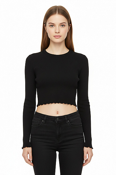 ZARA Dámské Tričko Černý Vel. S