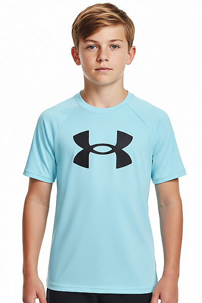 Chlapecké Tričko Modré UNDER ARMOUR