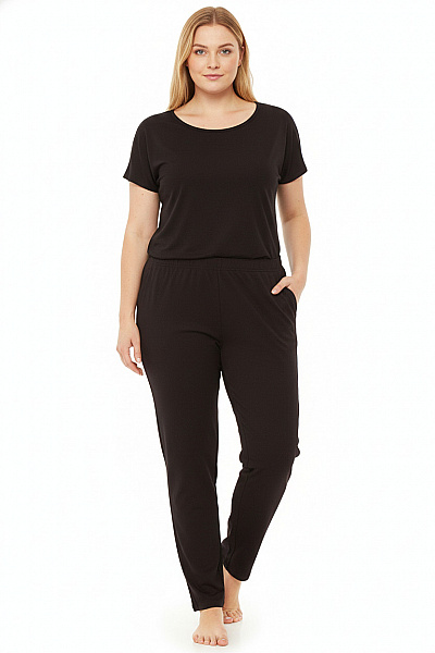  Legíny Bavlněné Černé