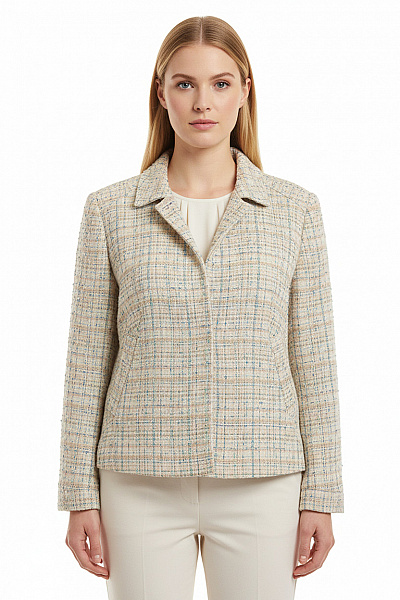 GERRY WEBER Dámský Kabát Barevný Second Hand Vel. 46