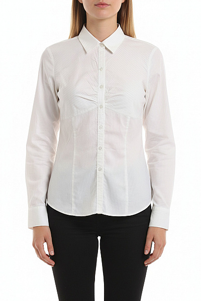 Loft Společenská Dámská Košile Bílá