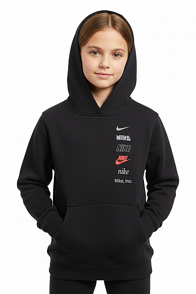 Dívčí Mikina Černá Nike
