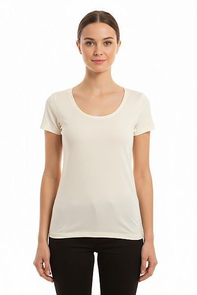 Dámské Tričko Béžové