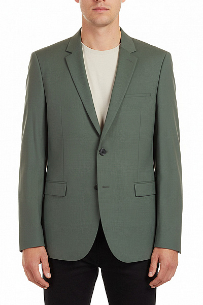 Společenské Pánské Sako Zelené Hugo Boss