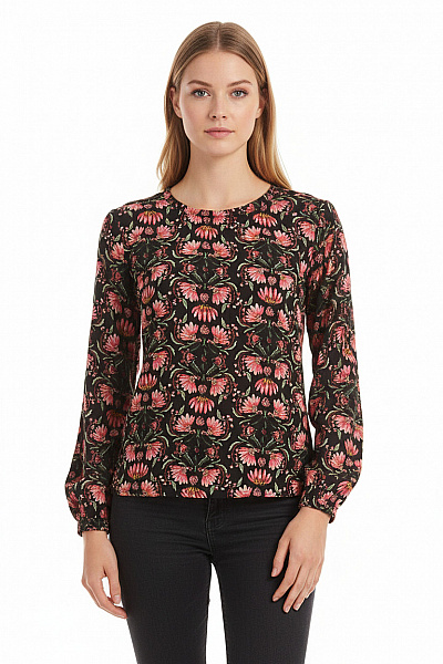 Street One Vzorovaná  Halenka Barevná Outlet Vel.  34