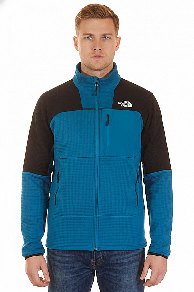 THE NORTH FACE Sportovní Pánská Mikina Modrá Vel. L