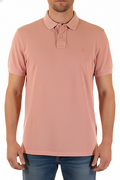 Pánské Tričko Růžové Ralph Lauren Vel. XL