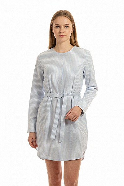 MANGO Košilové  Šaty Modré Vel. S