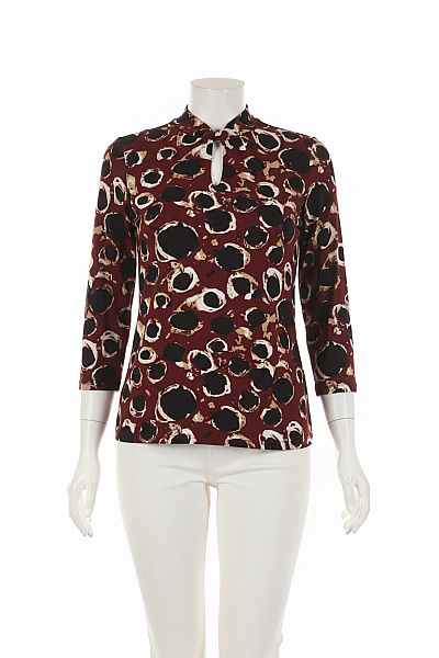 Dámské Tričko Vínový S.OLIVER