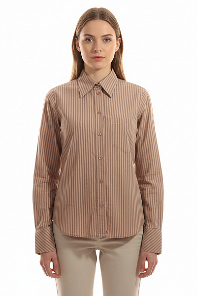 Vzorovaná Dámská Košile Růžová Filippa K. Second Hand Vel. S