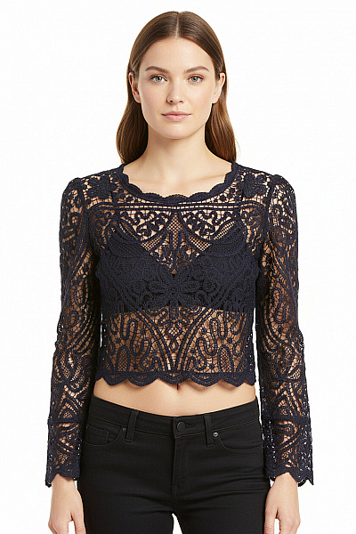 Vzorovaná  Halenka Modrá