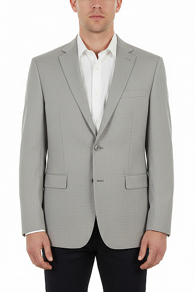 Společenské Pánské Sako Šedé Second Hand Vel. 56