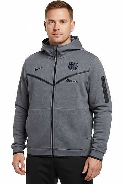 Nike Sportovní Pánská Mikina Modrá Vel. XL