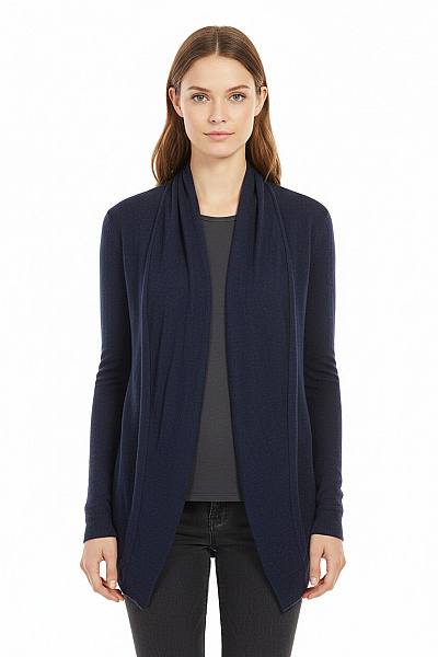 Zadig&Voltaire Deluxe Dámský Cardigan Kašmírový Modrý Vel. XS