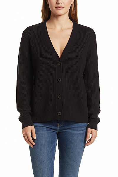 S.OLIVER Dámský Cardigan Černý Vel. 38