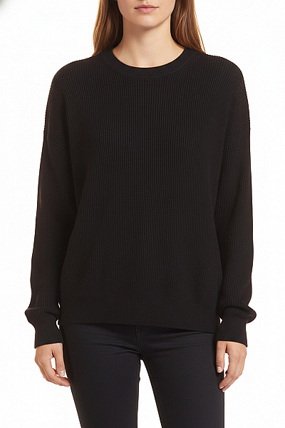 Dámský Pulovr Černý Second Hand Vel. 38