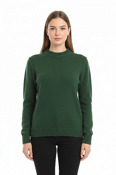 BOMBOOGIE Dámský Svetr Zelený Vel. M