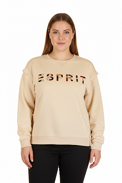 Dámská Mikina Béžová Esprit Vel. M/L