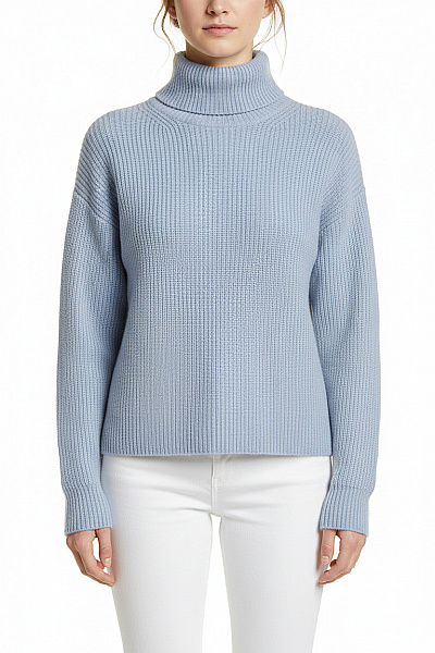 Marc O´Polo Dámský Svetr Modrý Second Hand Vel. M