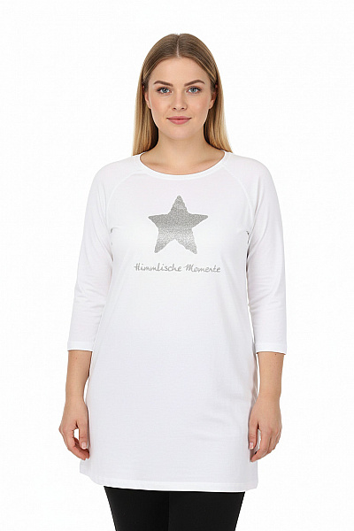 Louis &Louisa Dámské Pyžamo Bílé Vel. XL