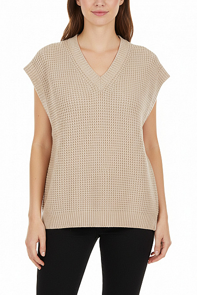 Dámská Vesta Béžová BETTY BARCLAY Vel. 46