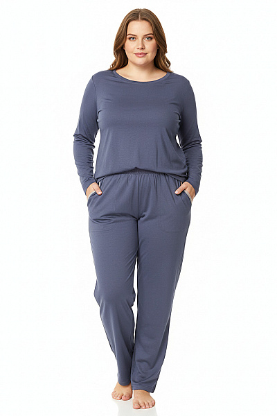 Dámské Pyžamo Modré CALIDA Second Hand Vel. L