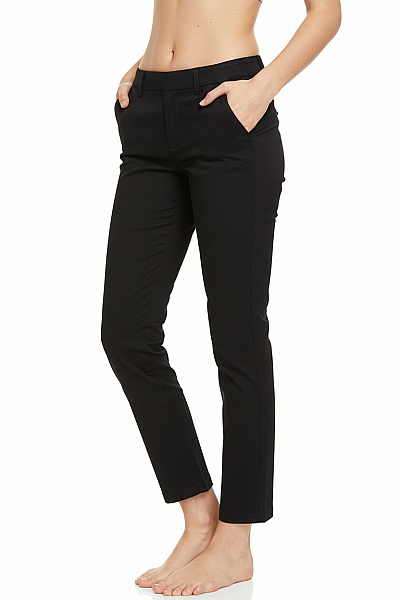 Dámské Kalhoty Černé HALLHUBER Second Hand Vel. 32