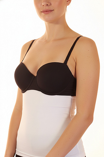 Sinsay Dámská Podprsenka Hladká Bez Ramínek Push Up černá Vel. 80b
