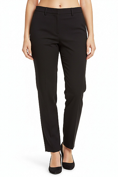 Dámské Chino Kalhoty Vlněné Černé Vel. 36