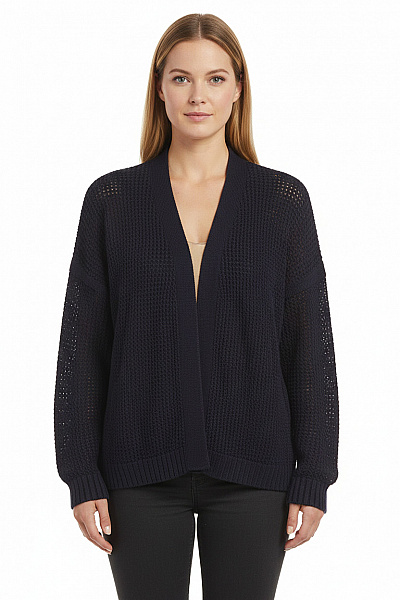 Dámský Cardigan Modrý Smith & Soul Vel. XL