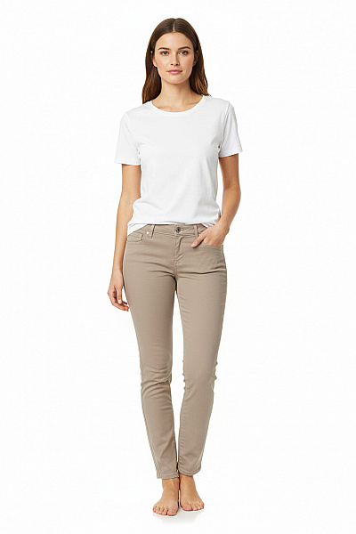 Dámské Kalhoty Šedé MANGO Vel. 38