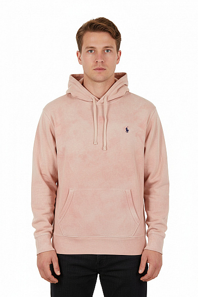 Ralph Lauren Pánská Mikina Bez Zapínání Růžová Vel. L