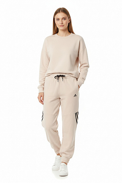 ADIDAS Sportovní Dámské Kalhoty Béžové Vel. M