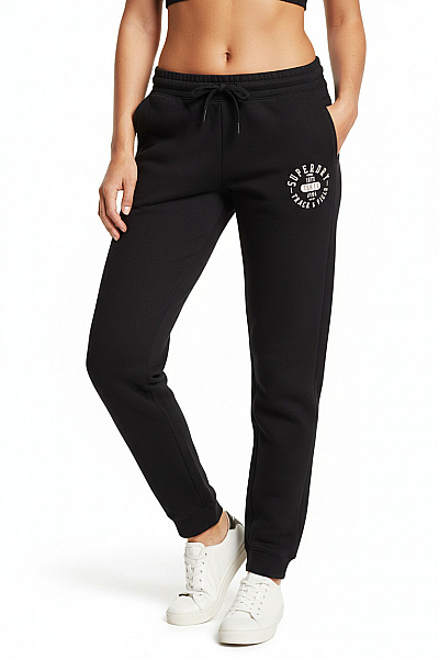 Dámské Kalhoty Černé SUPERDRY Vel. 42