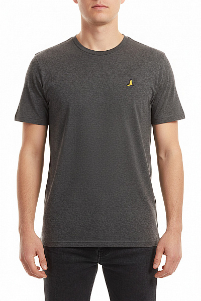 BRAVE SOUL Pánské Tričko Šedé Vel. L