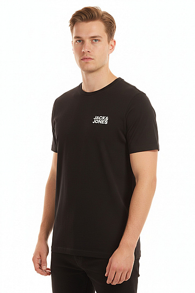 Pánské Tričko Černé JACK & JONES Vel. XXL