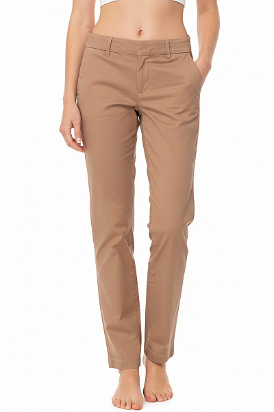 ZARA Dámské Kalhoty Hnědé Second Hand Vel. 36