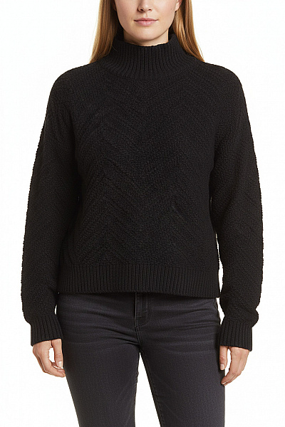 Dámský Pulovr Černý Second Hand Vel. 44