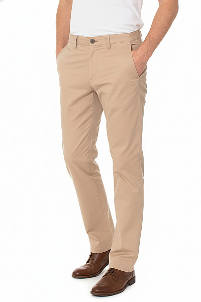 Pánské Kalhoty Béžové Bugatti Second Hand Vel. 46